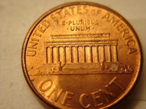 1999-P-Lincoln-Memorial-Cent---Doubled-Lincoln-And-Columns?